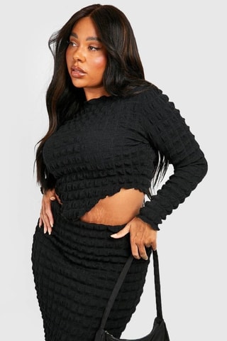 Crop top - Noir