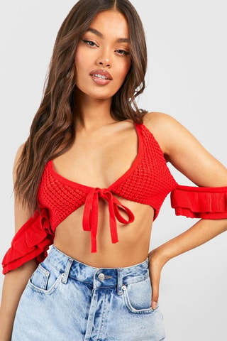 Crop top - Rouge