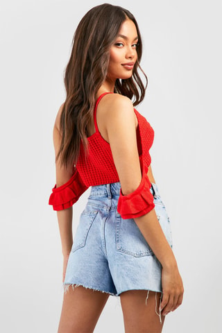 Crop top - Rouge