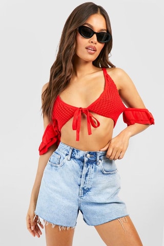 Crop top - Rouge