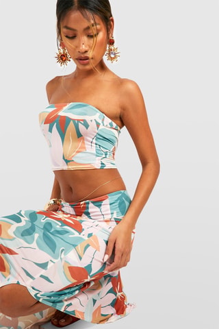 Top bustier - Blanc