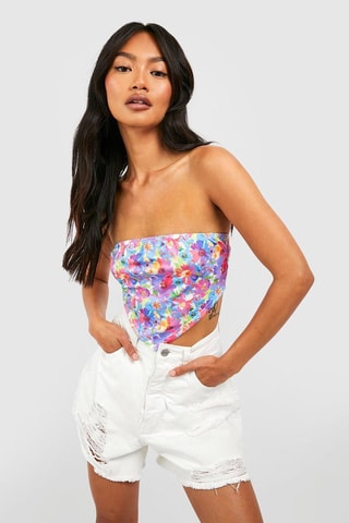 Top bustier - Rose