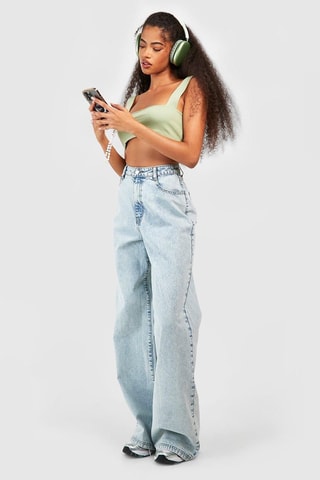Crop top - Vert olive