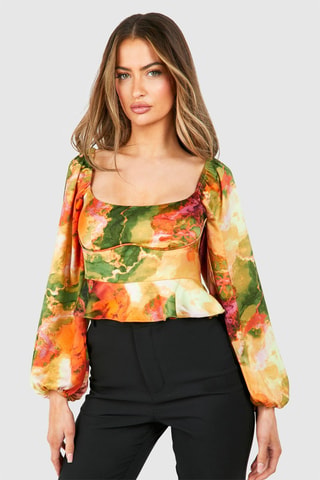 Top - Orange