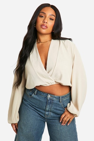 Crop top - Beige