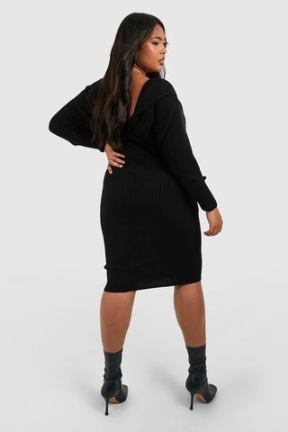 Robe midi - Noir