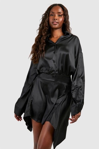 Robe chemise - Noir