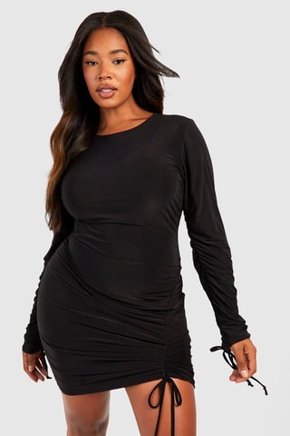 Robe fourreau - Noir
