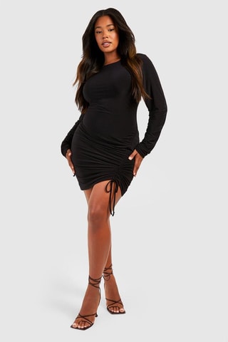 Robe fourreau - Noir