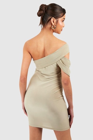 Robe fourreau - Beige