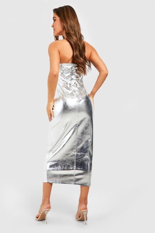 Robe bustier - Argenté