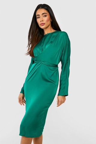 Robe midi - Vert