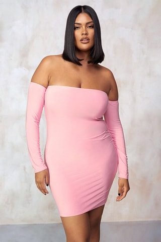 Robe fourreau - Rose