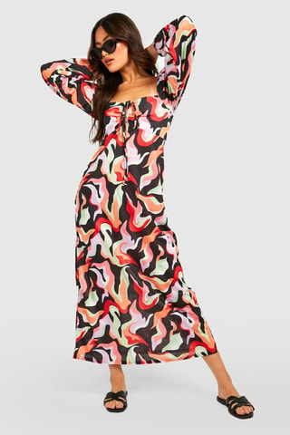 Robe midi - Noir