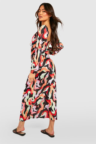 Robe midi - Noir