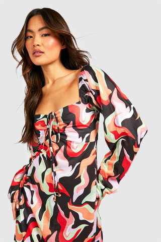 Robe midi - Noir