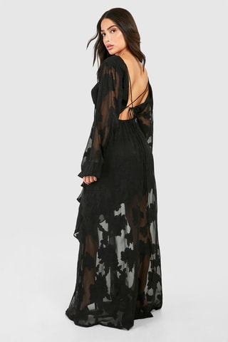Robe longue - Noir