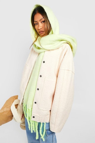 Blouson oversize - Beige