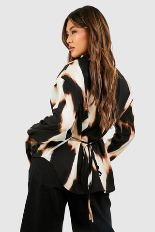 Chemisier oversize - Noir