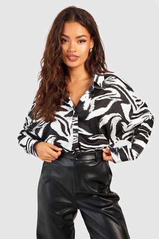 Chemisier oversize - Noir