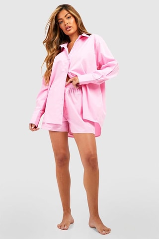 Chemise oversize - Rose