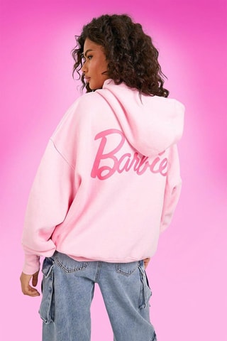 Sweat oversize Barbie - Rose