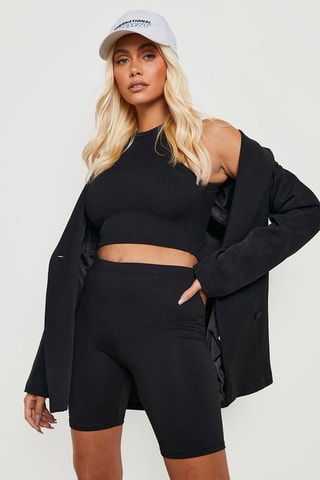 Cycliste taille haute - Noir