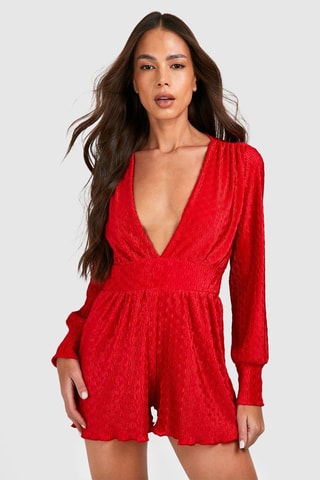 Combishort - Rouge