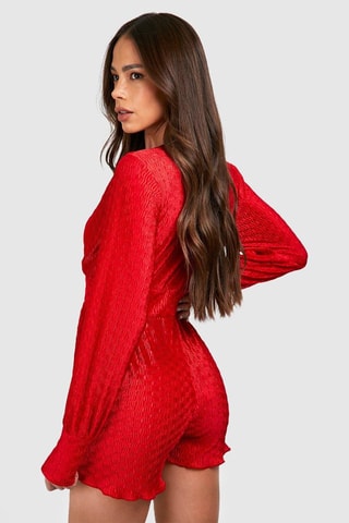 Combishort - Rouge
