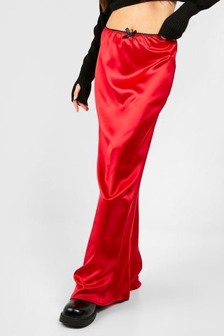 Jupe longue - Rouge