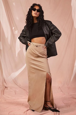 Jupe longue - Beige