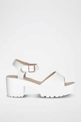 Sandales à talons - Blanc