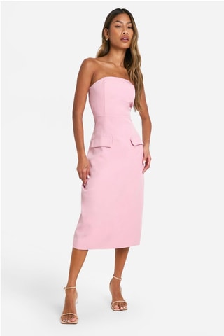 Robe bustier - Rose