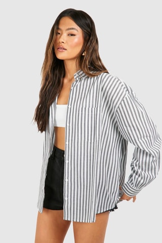 Chemisier oversize - Blanc