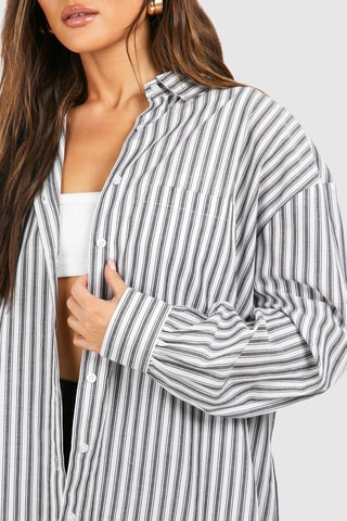 Chemisier oversize - Blanc