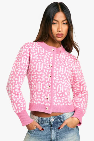 Gilet en laine - Rose