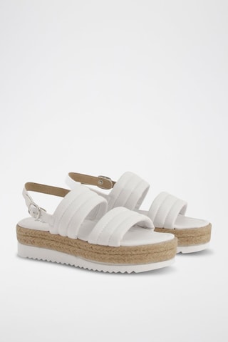 Sandales plateformes - Blanc