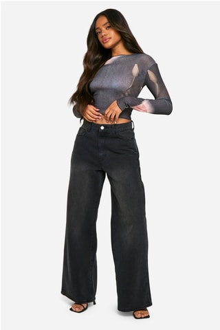 Crop top - Gris