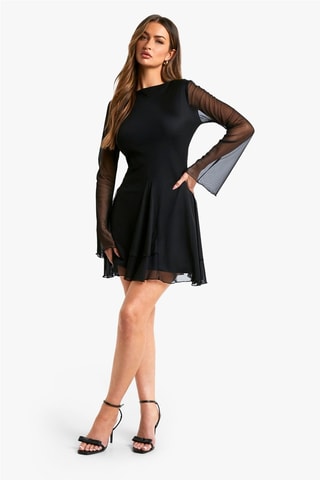 Robe patineuse - Noir