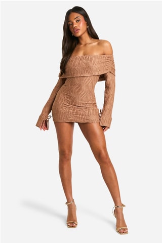 Robe fourreau - Beige