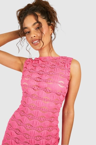 Robe midi - Rose