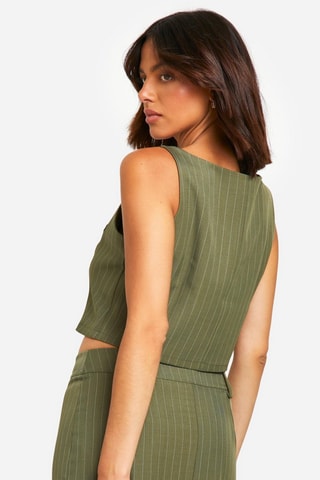 Gilet de costume - Kaki
