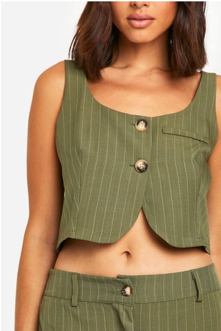 Gilet de costume - Kaki