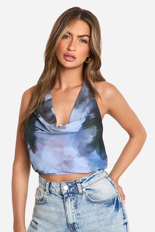 Crop top - Bleu clair