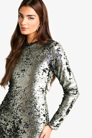 Robe longue - Argenté