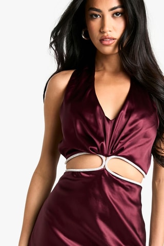 Robe patineuse - Bordeaux