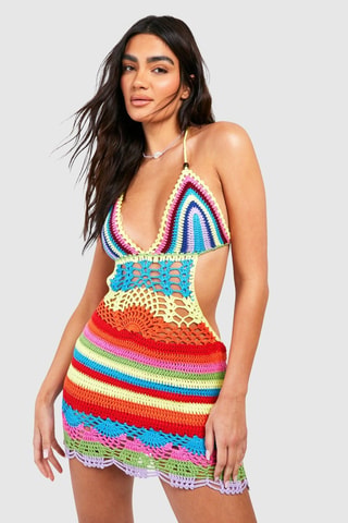 Robe de plage - Rouge