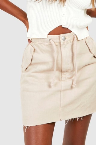 Minijupe - Beige