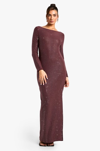 Robe longue - Mauve