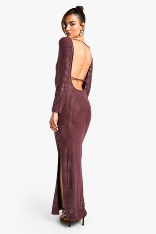 Robe longue - Mauve